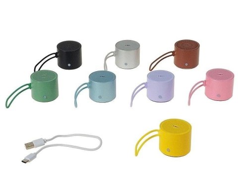 Głośnik metalowy 4,6x4cm z kablem USB Głośnik metalowy 4,6x4cm z kablem USB