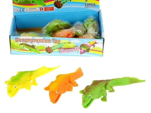 Gniotek krokodyl w 15cm (12szt) Gniotek krokodyl w 15cm (12szt)