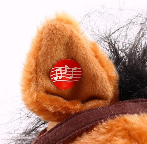 Kowboj konik na biegunach dla dzieci Jasny brąz + Interaktywne funkcje Kowboj konik na biegunach dla dzieci Jasny brąz + Interaktywne funkcje