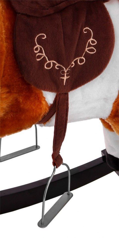 Kowboj konik na biegunach dla dzieci Jasny brąz + Interaktywne funkcje Kowboj konik na biegunach dla dzieci Jasny brąz + Interaktywne funkcje