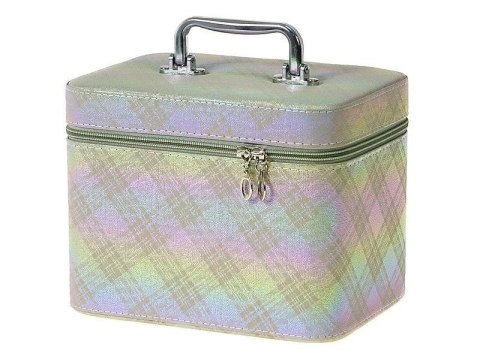 Kuferek L z lusterkiem na zamek 23x17x15cm Kuferek L z lusterkiem na zamek 23x17x15cm