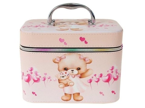 Kuferek L z lusterkiem na zamek 23x18x15cm Kuferek L z lusterkiem na zamek 23x18x15cm