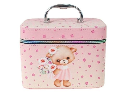 Kuferek L z lusterkiem na zamek 23x18x15cm Kuferek L z lusterkiem na zamek 23x18x15cm