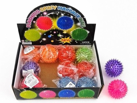 Piłeczka ze światłem 6,5cm (12szt) Piłeczka ze światłem 6,5cm (12szt)