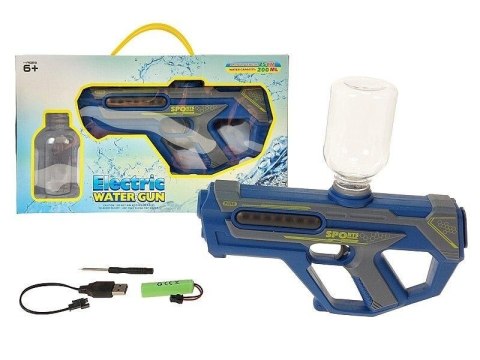 Pistolet na wodę elektryczny światło USB MIX Pistolet na wodę elektryczny światło USB MIX