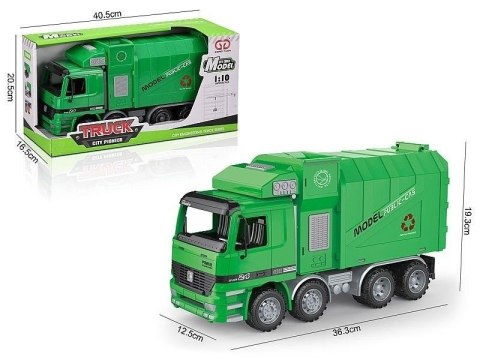 Śmieciarka zielona Śmieciarka zielona