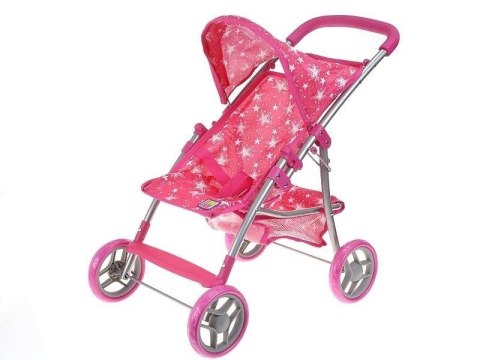Wózek spacerówka dla lalek z koszem i daszkiem Wózek spacerówka dla lalek z koszem i daszkiem