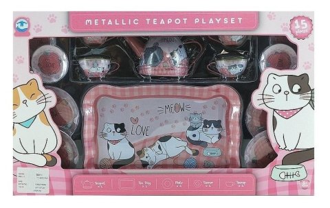 Zestaw do herbaty metalowy 15el Zestaw do herbaty metalowy 15el