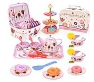 Zestaw do herbaty w kuferku 19el Zestaw do herbaty w kuferku 19el