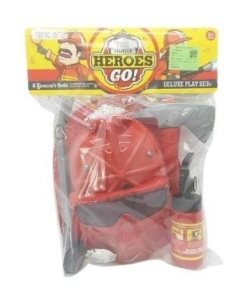 Zestaw strażaka z hełmem i maską Zestaw strażaka z hełmem i maską