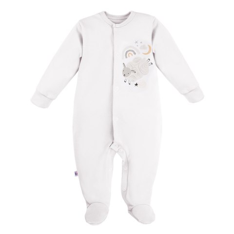 EWA 730510 MELLOW Pajac biały 68 EWA 730510 MELLOW Pajac biały 68