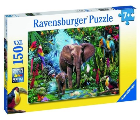 Puzzle 150 Słonie w dżungli XXL Puzzle 150 Słonie w dżungli XXL