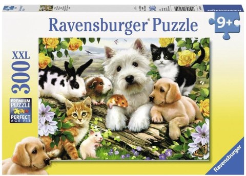 Puzzle 300 Szczęśliwe zwierzęta XXL Puzzle 300 Szczęśliwe zwierzęta XXL
