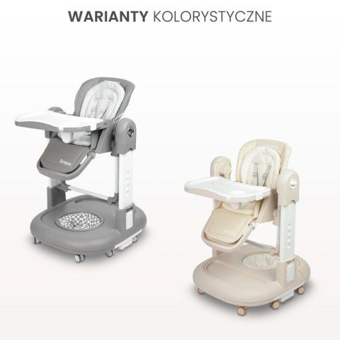 KRZESEŁKO DO KARMIENIA SITRON GREY