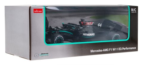 Mercedes-AMG F1 W11 EQ Performance RASTAR model 1:18 Zdalnie sterowany bolid + pilot Mercedes-AMG F1 W11 EQ Performance RASTAR model 1:18 Zdalnie sterowany bolid + pilot