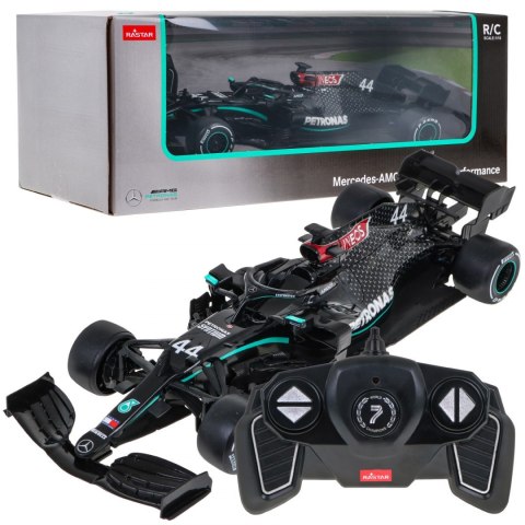 Mercedes-AMG F1 W11 EQ Performance RASTAR model 1:18 Zdalnie sterowany bolid + pilot Mercedes-AMG F1 W11 EQ Performance RASTAR model 1:18 Zdalnie sterowany bolid + pilot