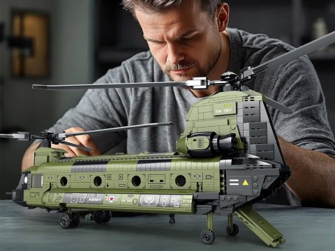 Reobrix Licencjonowane Klocki Helikopter CH-47 Chinook 1458 ele ZA5802