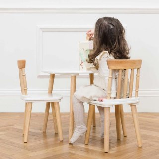 Drewniane meble dla dzieci stół z krzesłami, zestaw mebli stolik Le Toy Van