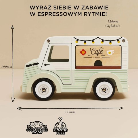 Drewniany samochód retro kawiarnia zabawka dla dzieci sklep kawa Le Toy Van Drewniany samochód retro kawiarnia zabawka dla dzieci sklep kawa Le Toy Van