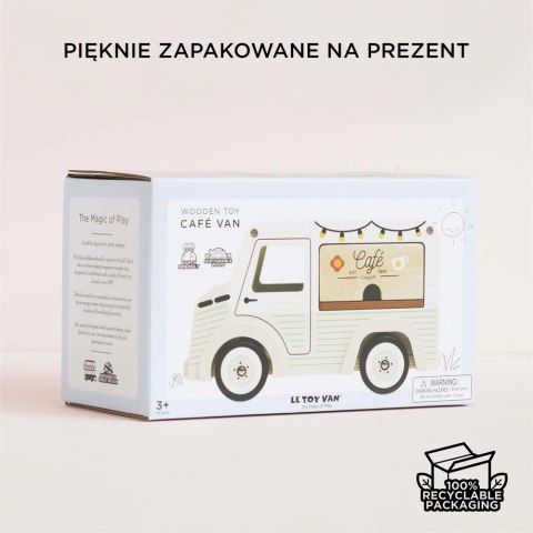 Drewniany samochód retro kawiarnia zabawka dla dzieci sklep kawa Le Toy Van Drewniany samochód retro kawiarnia zabawka dla dzieci sklep kawa Le Toy Van