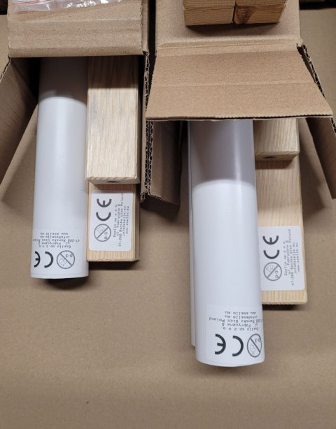 Przeszkoda skokowa do Hobby Horse 120cm, dwie belki - jasny niebieski i jasny róż