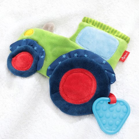 Przytulanka komforter Traktor szeleścik szmatka gryzak dla dzieci sigikid Przytulanka komforter Traktor szeleścik szmatka gryzak dla dzieci sigikid