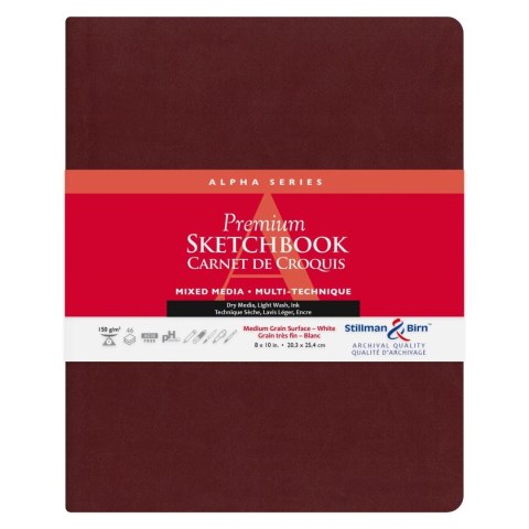 Szkicownik Alpha 20,3x25,3 cm 150gsm Szkicownik Alpha 20,3x25,3 cm 150gsm