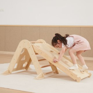 VIGA Drewniana Zjeżdżalnia Prosta Ścianka Wspinaczkowa