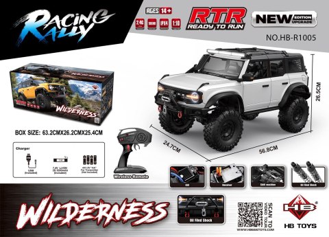 Auto R/C WILDERNESS 1:10 Biały Auto R/C WILDERNESS 1:10 Biały