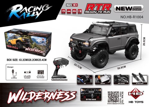 Auto R/C WILDERNESS 1:10 Szary Auto R/C WILDERNESS 1:10 Szary
