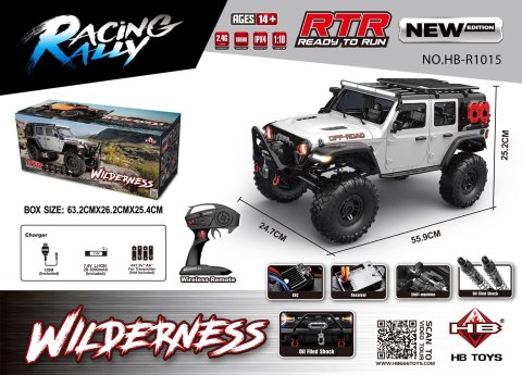 Auto R/C WILDERNESS RTR 1:10 Biały Auto R/C WILDERNESS RTR 1:10 Biały