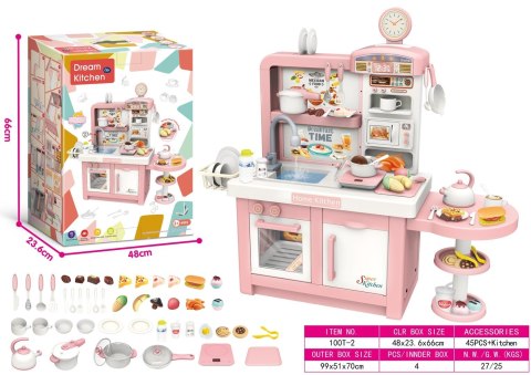 MEGA Kuchnia Różowa + Akcesoria MEGA Kuchnia Różowa + Akcesoria