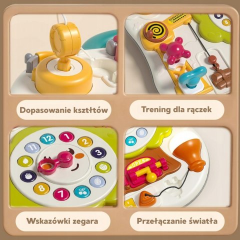 WOOPIE Edukacyjna Tablica Manipulacyjna Interaktywna dla Malucha