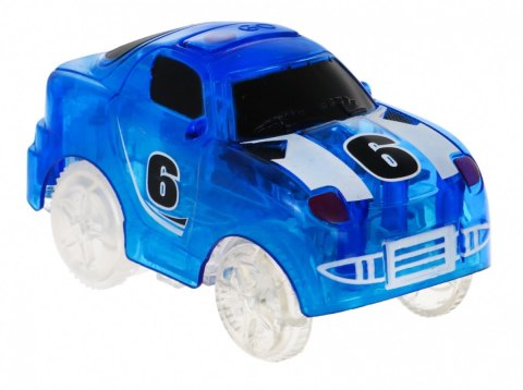 Świecący w ciemności Tor wyścigowy dla dzieci 3+ Autko LED + Pętla 360 + Konstrukcja 132 el. Świecący w ciemności Tor wyścigowy dla dzieci 3+ Autko LED + Pętla 360 + Konstrukcja 132 el.