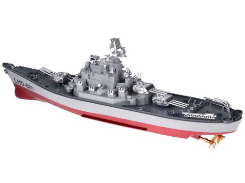 Zdalnie sterowany Ogromny statek PANCERNIK LHD-881 Skala 1:390 RC0736