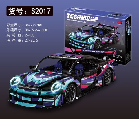 Klocki Auto Sportowe 1116el. Klocki Auto Sportowe 1116el.