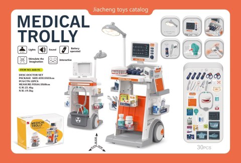 MEGA Zestaw Lekarza Pomarańczowy + Akcesoria MEGA Zestaw Lekarza Pomarańczowy + Akcesoria
