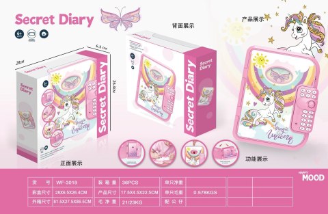 Sekretny Pamiętnik Jednorożec Sekretny Pamiętnik Jednorożec