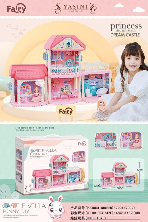 Villa dla Lalek + Akcesoria Villa dla Lalek + Akcesoria