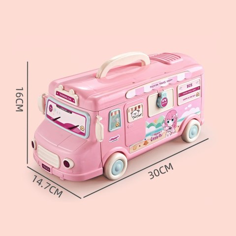 WOOPIE Kamper 2w1 Domek XXL Zestaw dla Lalek