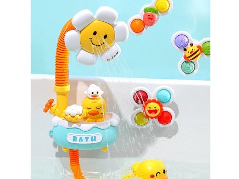 Zabawka Prysznic do kąpieli dla dzieci uroczy Kwiatuszek i Kaczuszka ZA5928