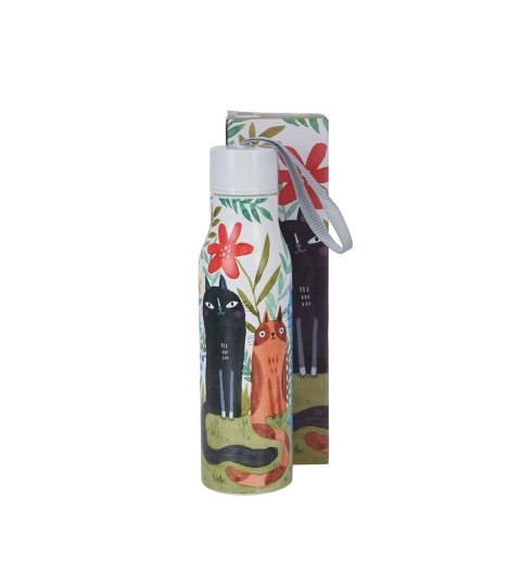 Butelka termiczna Koci Świat KOTY OGRODOWE 500ml Butelka termiczna Koci Świat KOTY OGRODOWE 500ml