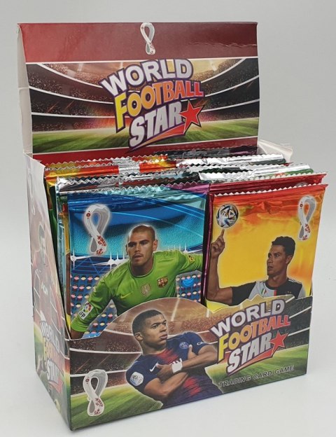 Karty piłkarskie World Football Star 36 saszetek x 8 kart - 3 Karty piłkarskie World Football Star 36 saszetek x 8 kart - 3