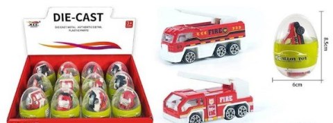 Straż pożarna w jajku 7,5x2,5x3cm 12szt Straż pożarna w jajku 7,5x2,5x3cm 12szt