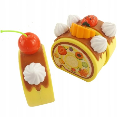 Tort urodzinowy do krojenia na rzepy świeczka WD-I58N