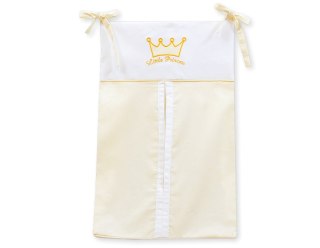 Przybornik- Torba na pampersy- Little Prince/Princess kremowe