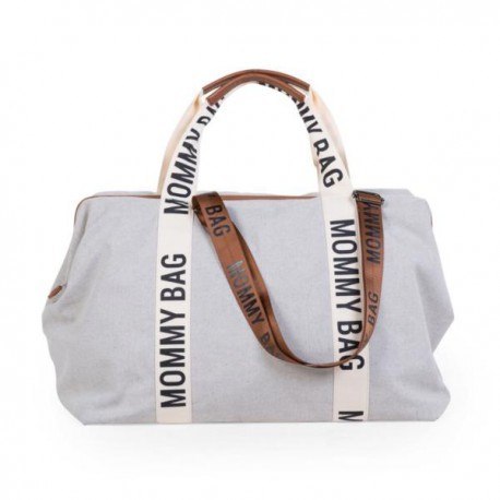 Childhome torba mommy bag signature szara Childhome torba mommy bag signature szara
