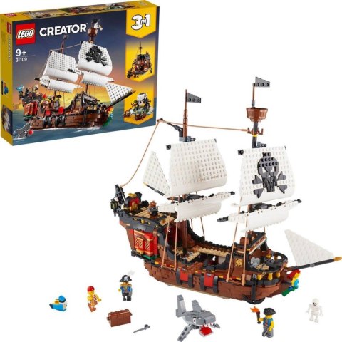 LEGO Creator Statek piracki 3w1 31109 LEGO Creator Statek piracki 3w1 31109