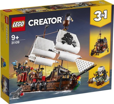 LEGO Creator Statek piracki 3w1 31109 LEGO Creator Statek piracki 3w1 31109