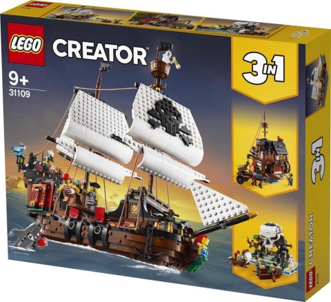 LEGO Creator Statek piracki 3w1 31109 LEGO Creator Statek piracki 3w1 31109
